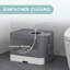 Plastic Litter Box Enclosure with Scoop