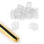 Yescom 20-Pack 1/2-in x 5/16-in x 3/8 in silicone blanc chaud DEL néon