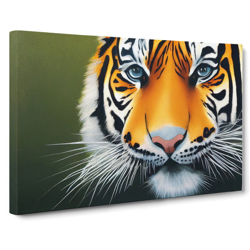 Amazing Tiger - Wrapped Canvas Print, 50cm H x 76cm W x 3cm D
