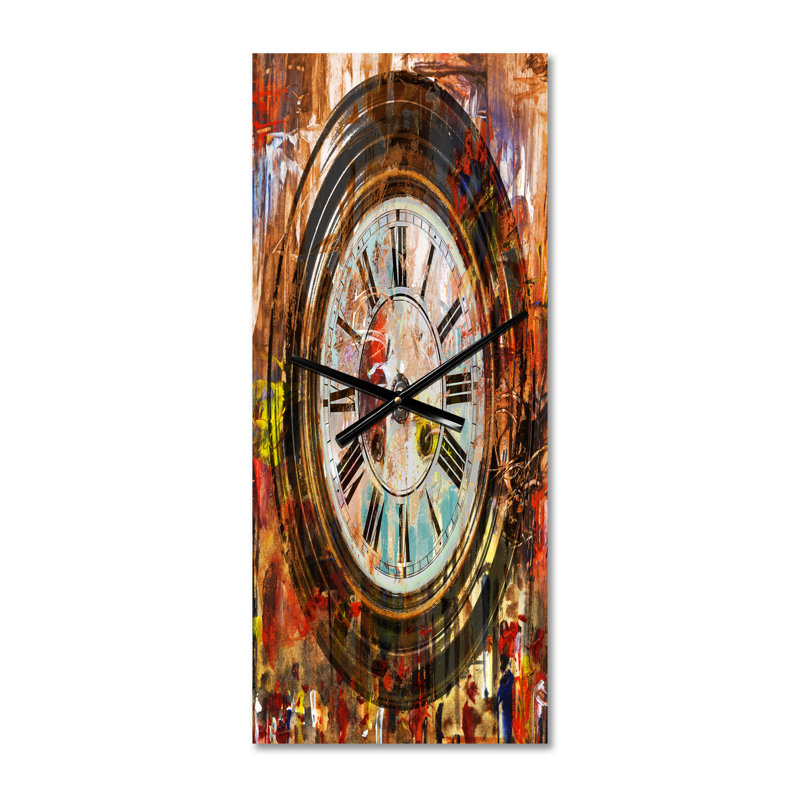 Horloge murale People and Time, Grand