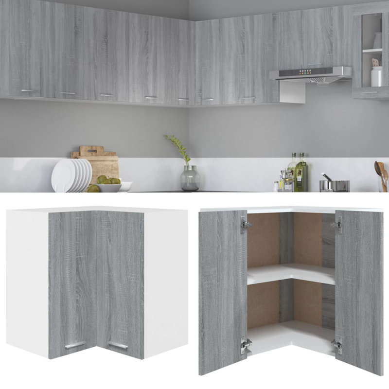 Lyon Hanging Cabinet Lyon,  Grey Sonoma
