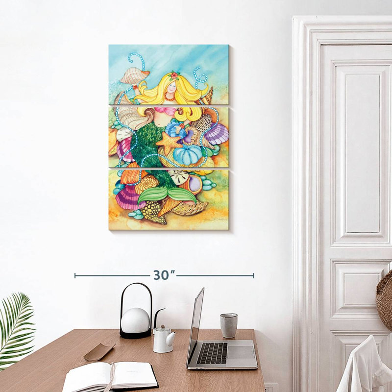 Ashelle Fancy Mermaid, 32" H x 20" W