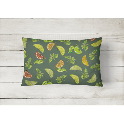 Lemons, Limes and Lumbar Pillow