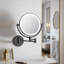 Miroir mural rond en métal-93465431