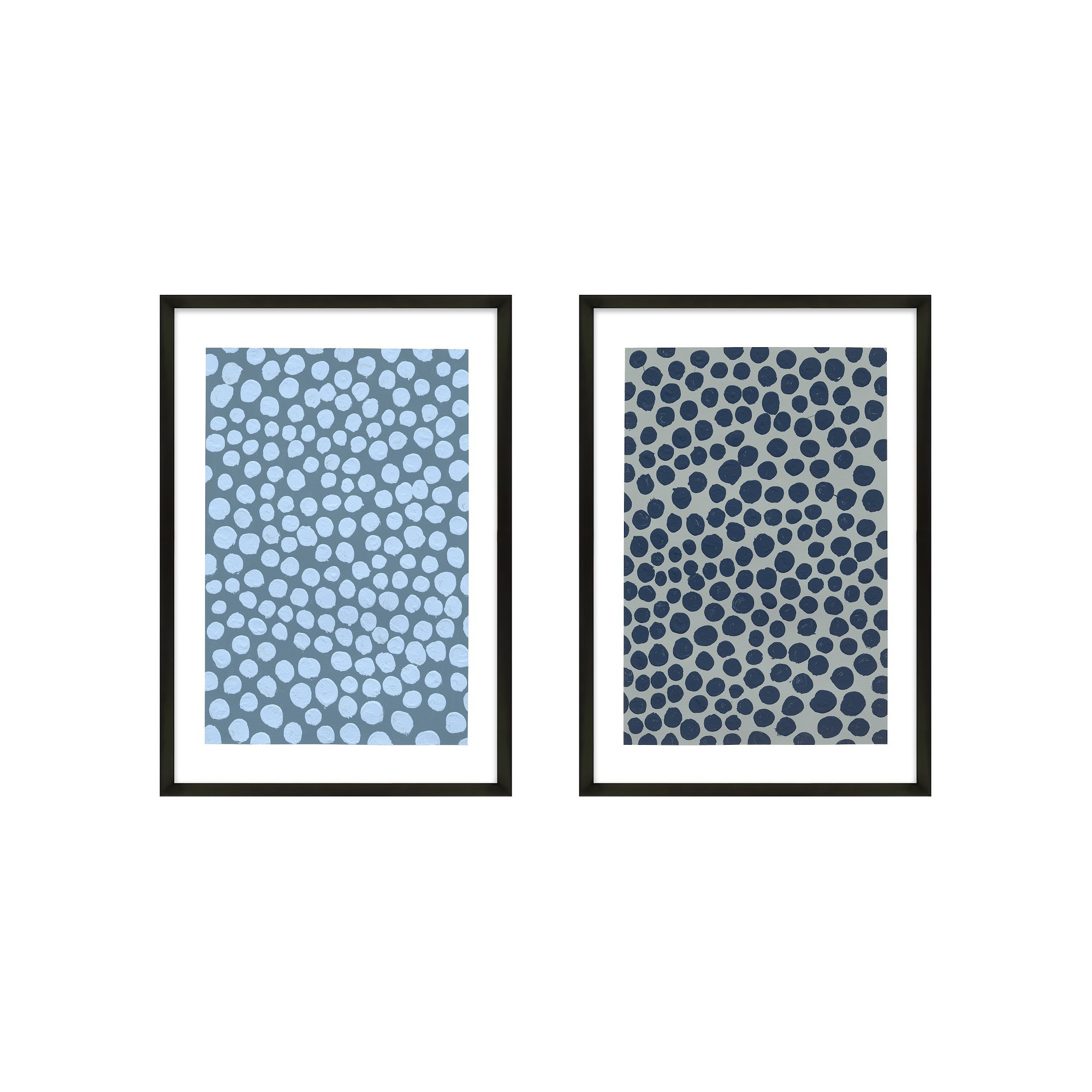 Affinity 1 by Michela Sorrentino, 50" H x 35" W x 1.25" D, Black