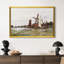Moulin à vent à Zaandam, 1871 - Claude Monet - Toile encadrée sur mesure-241321484-241321490-241321532