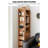 Space Saving Solid Wood Narrow Bookcase with Drawer Storage
