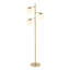 Lampe sur pied à DEL moderne en métal Mid-Century 3 lumières Grafton-2040395443