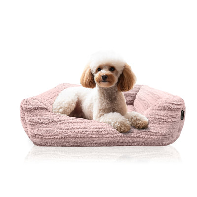 Lit pour chien Tucker Murphy Pet ™ en jacquard Cuddler, ultra doux et élégant pour chiens et chats