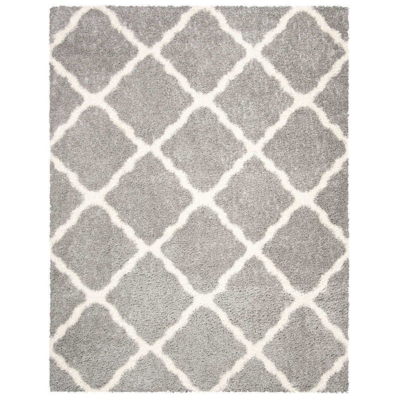 Lamoreaux Shag Performance Geometric Rug, Rectangle 9' x 12'
