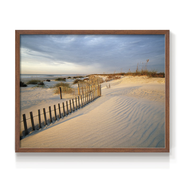 Huntington Horizon - reproduction encadrée, H 8 po x l 10 po, Noyer
