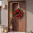 Poinsettia and Berry Wreath