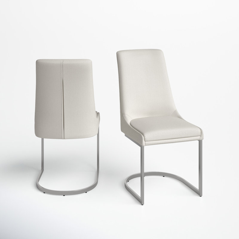 Eloise 19.5'' H Linen Upholstered Side Chair