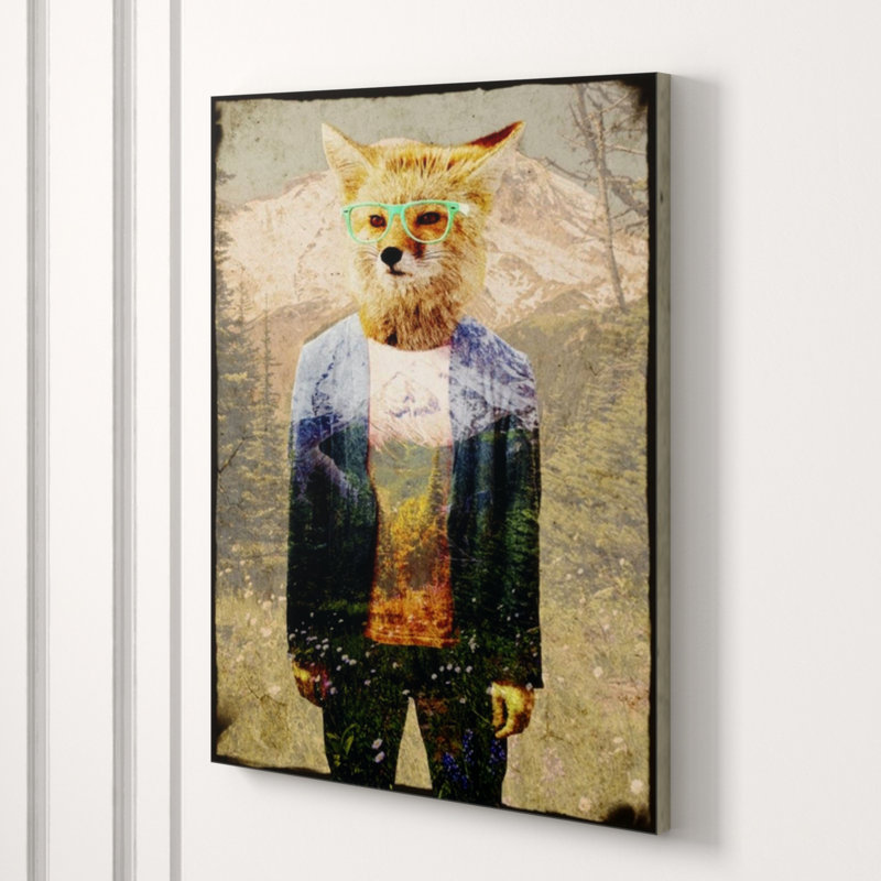 A Fantastic Mister Print, Outdoor, 40" H x 30" W