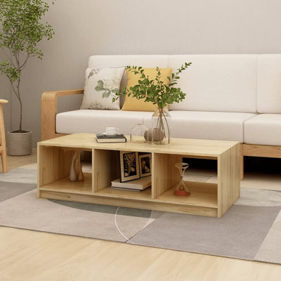 Gerno Solid Coffee Table with Storage