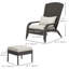 Chaise Adirondack en résine Raymier