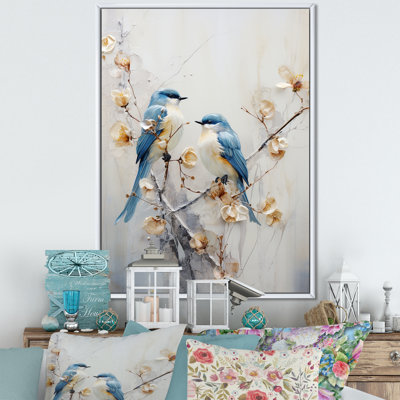 " Birds Of Paradise And Flowers Harmony I "