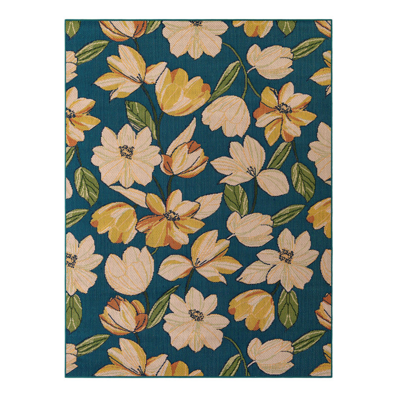 Camalu Higgin Indoor/Outdoor Area Rug, Rectangle 7 pi 10 po x 10 pi