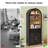 Aterlia 80.9" Arched Storage Bookcase-1799064748