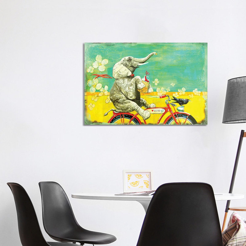 Heart Bend 1 Piece Wall Art on Canvas, 66.04cm H x 101.6cm W x 3.81cm D, Wrapped Canvas