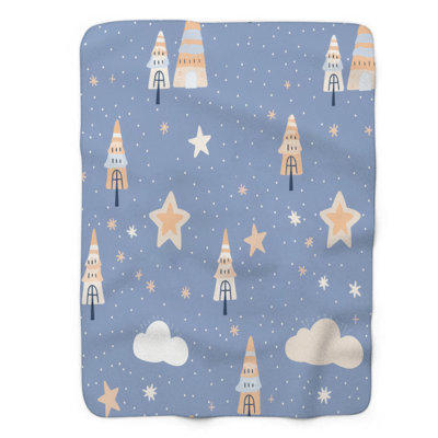 Couverture de nuit bohémienne - ciel 1 pièce