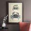 Toile encadrée de qualité supérieure antique Blue Crabs II - prête à être accrochée-416332719