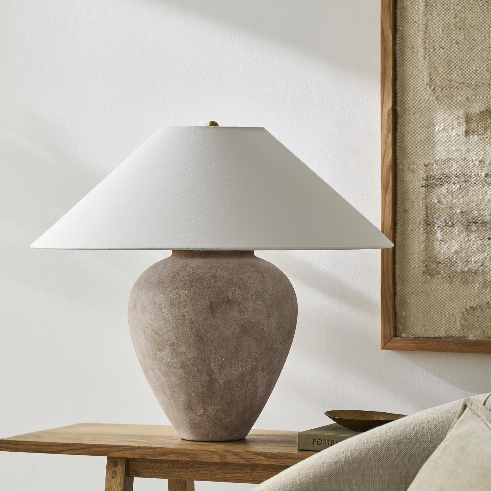 Galey Alix x Livabliss Camden Ford Table Lamp, 22" H x 25" W x 25" D