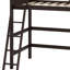 Lit mezzanine en bois avec échelle-1035091649