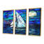 Amarre - ensemble d'art mural bateau-108456523-108456531
