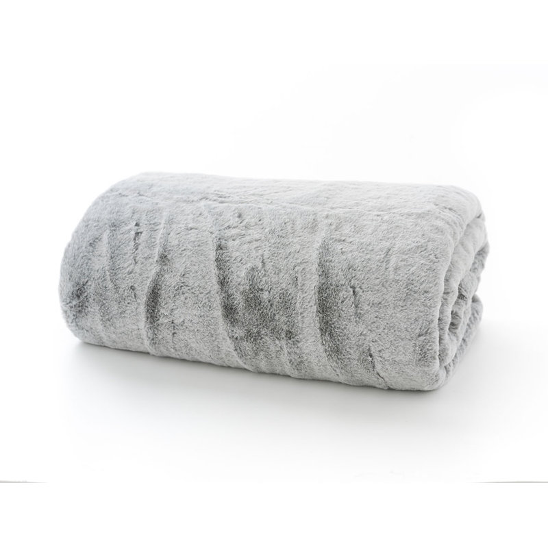 Throw Blanket, Taupe, W130 x L160cm