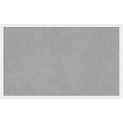 Bethany White Framed Magnetic Board - Magnet Board, Organization Board