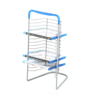 16 Blu-Ray Multimedia Wire Rack