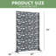 Paravents d'extérieur en métal 72 po x 47 po Gerald-123612303-123612300