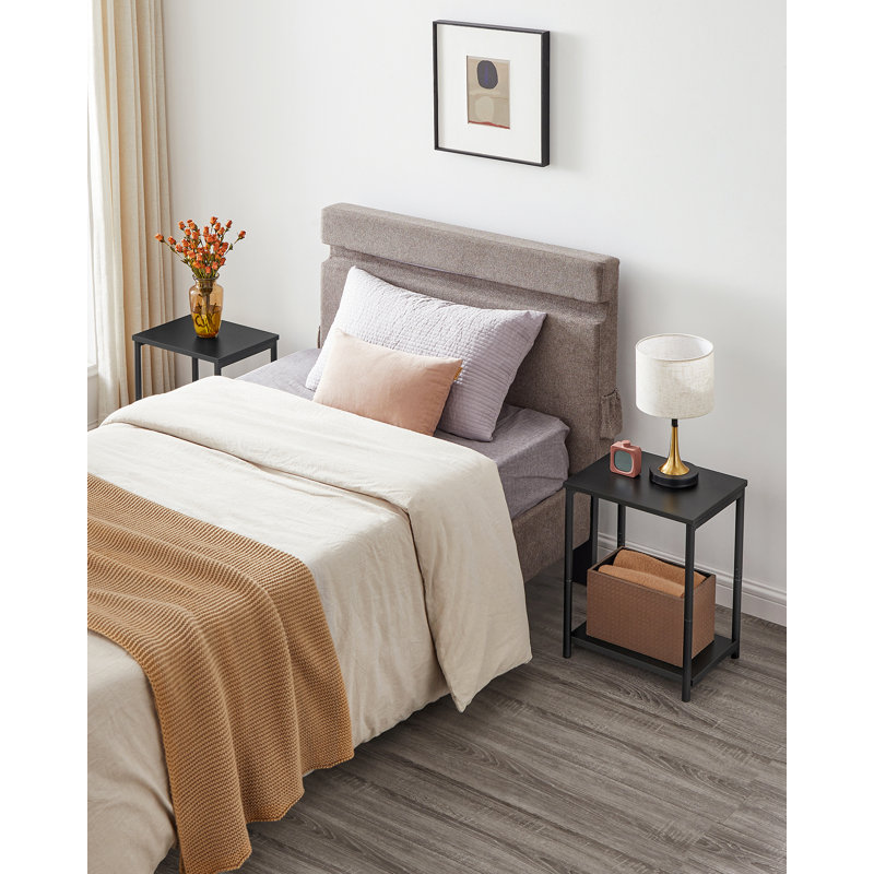 Alino End Table, Black