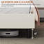 Upholstered Bed Frame with Adjustable Headboard-1139120130-1139120128