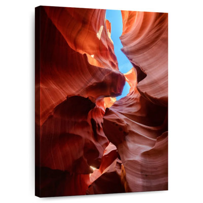 Lever de soleil d'Alvord dans Antelope Canyon