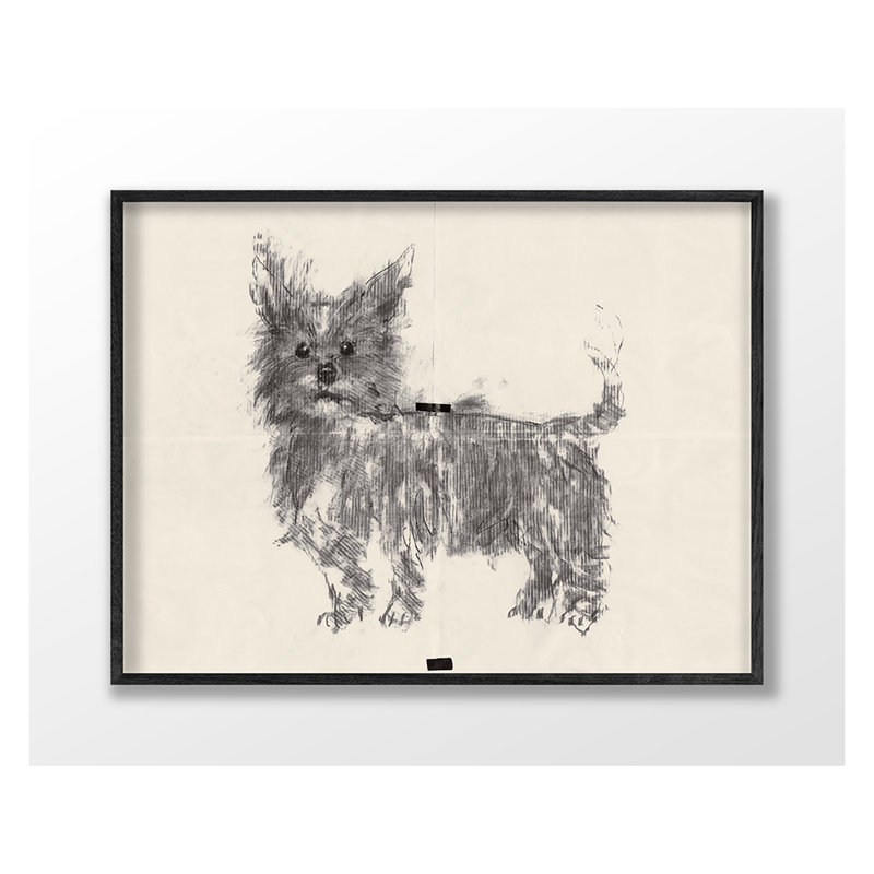 «Man's Best 17» par PC Ngo - impression sur cadre simple sur papier