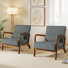 Fauteuil d'appoint Jyrin Mid Century