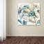 « indigold iv », reproduction sur toile tendue-31383341