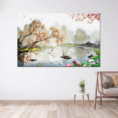 Modern Samurai Wall Art Decor - affiche imprimée sur toile pour décoration intérieure unique, 1P
