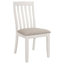 Ensemble de table de salle à manger 5 pièces en acacia naturel et blanc cassé Prospect-707198526
