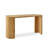 Charkita 60" Modern Minimalist Console Table with Curved Pedestal Base-88769558