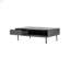 Barcus Solid Wood Four Leg Coffee Table with Storage