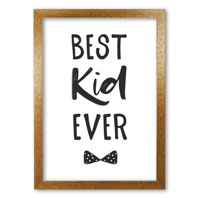 Best Kid Ever - Rectangle Print