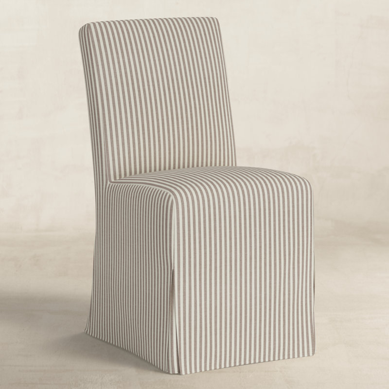 Lindy Dining Chair, Mauve Striped