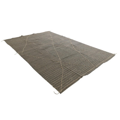 Tapis noir et blanc Ottilie