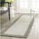 Tapis gris en laine Southbury