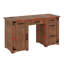 Table d'écriture, prises de courant, tiroirs multiples et armoire de rangement Vintage Farmhouse-130183494