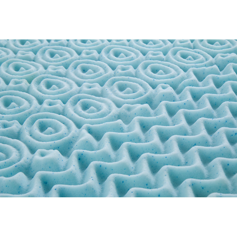 Surmatelas en mousse viscoélastique gélifiée 2 ", Très grand