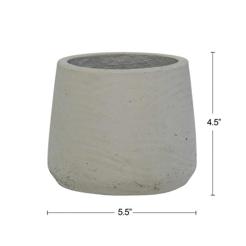 Bohemian Pots Handmade Fiberstone Planter